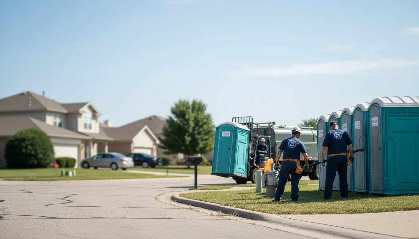 Porta Potty Rental in Coldwater, OH near me